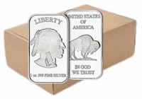 1 oz - .999 Buffalo / Indian Silver Bar