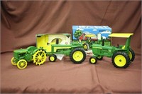 TOY FARMER 4010 DIESEL, JD "D", AND MISC