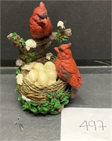 Vintage Ceramic Cardinal Decor