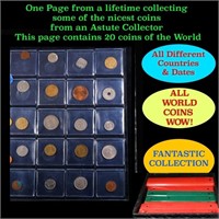 20 Great Coins of the World, hand selected, many t