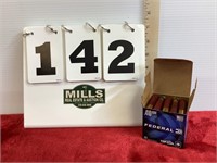 BOX OF FEDERAL 410 SHELLS 25 IN A BOX 2 1/2, 7 1/2