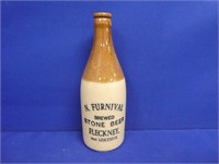 N. Furnival Brewed Stone Beer Bottle
