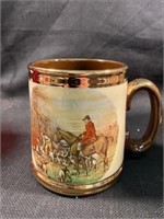 Vintage Horse Mug Gibbons Staffordshire England