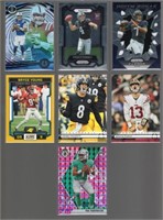 7 Rookie QB Cards Various Years all in Like New