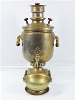 Antique Russian Brass Samovar