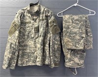 Military Camo Pants & Shirt