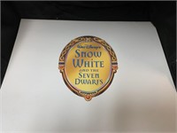 DISNEY SNOW WHITE 4 PRINT PORTFOLIO -