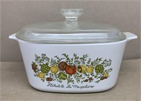 Corning ware 3qt casserole dish Spice of Life