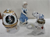 Lot of porcelain figurines