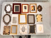 15 piece mixed Picture Frame Collection