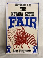 14"x22” The Nevada State Fair Reno Poster