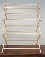 Folding Wooden Drying Rack 40"