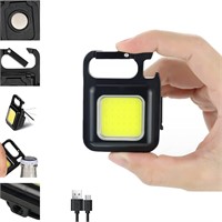 Keychain Light - Rechargeable  4 Modes  Magnetic