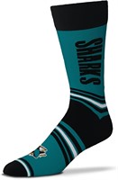 For Bare Feet NHL Argyle Socks - SJ Sharks