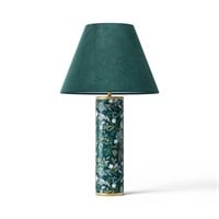 Rifle Paper Co  x Target Floral Lamp With Velvet