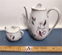 Royal Grace Fine China: Tea Pot & Sugar Container