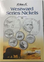 Westward Series Nickels in Harris Album