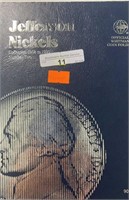 1962-1995 Jefferson Nickels Complete Whitman Album