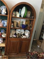 Wood Shelf w/ Cabinet Door at Bottom