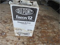 Dupont Freon 12, 30lbs (unused)