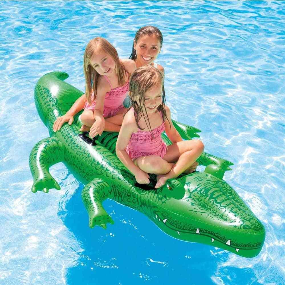 Giant Gator Ride-On Pool Inflatable