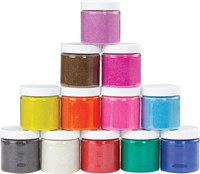 Colored Sand - 12 Colors  6 oz Each