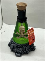 (2x Bid) Asst Spooky Villiage 8" LED Potion Bottle