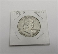 1954-D Franklin Half Dollar