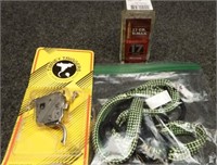 Rifle Trigger Assembly, Bore Snake & Ammunition