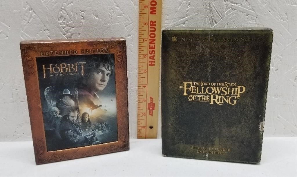 DVD'S- Boxed Set of Lord of the Rings and