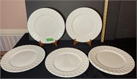 6Gibson plates- microwave dishwasher and oven safe