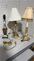 Three Lamps