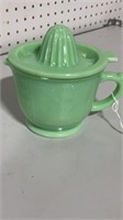 Jadeite Two Cup Measuring Cup & Reamer