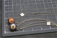 2, Carnelian Necklaces