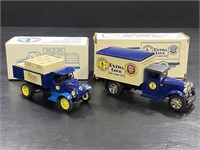 Conoco Motor Oil 1927 Mack Stake Truck & 1929