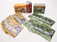2 boîtes de 12 paquets de cartes de hockey