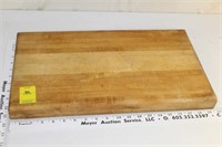 Vintage Wood Block Cutting Board