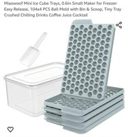 MSRP $20 Mini Ice Cube Trays