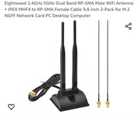MSRP $17 Dual Band Wifi Antenna