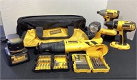 DeWalt Tools in Bag