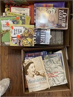 3 boxes of books, see photos
