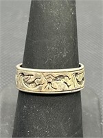 925 Silver Kokopelli Ring, Size 8, 
TW 5.12g