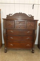 Ornate Bonnet Chest with Mustache Pulls