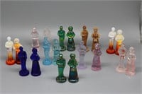 Ten pairs Degenhart Eldena and Bernard glass figur