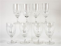 8 Waterford Crystal Wynnewood Iced Tea Glasses