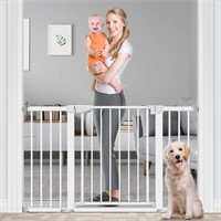 Baby Gate for Doorways and Stairs, RONBEI 51.5" Au