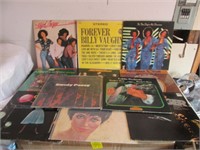 LOT 11 ASSORTED VINTAGE VINYL RECORDS