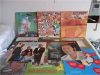 LOT 11 ASSORTED VINTAGE VINYL RECORDS