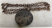 10ft Log Chain, Tractor Tire Weight
