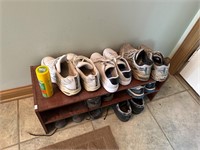 Shoe Rack and Shoes
